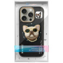 Kryt Nimmy Glasses Cool Dog MagSafe iPhone 16 Pro – černý