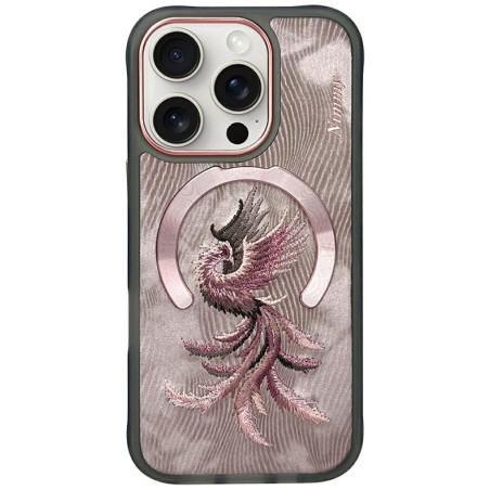 Kryt Nimmy Magnetic Fantasy Animal MagSafe iPhone 16 Pro – růžové