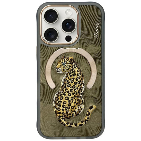 Kryt Nimmy MAGNETIC FANTASY ANIMAL iPhone 16 Pro - zlatý