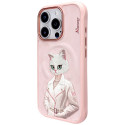 Kryt Nimmy MagSafe Magnetic Cute Pet iPhone 16 Pro - pink