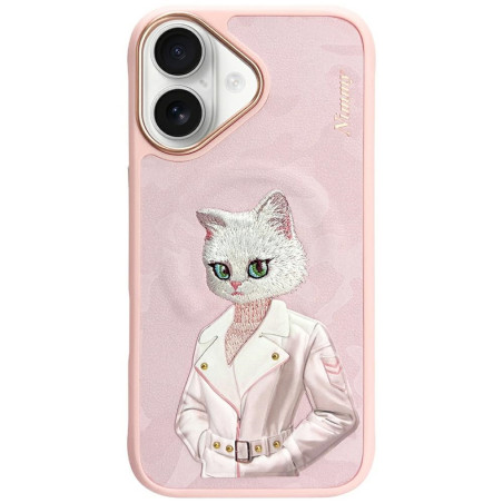 Kryt Nimmy MagSafe pro iPhone 16 - pink