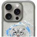 Kryt Nimmy Pantera MagSafe pro iPhone 16 Pro - šedý