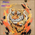 Kryt Nimmy TIGER pro iPhone 16 - hnědý