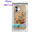 Kryt Nimmy TIGER pro iPhone 16 - hnědý
