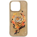 Kryt Nimmy TIGER pro iPhone 16 Pro Max - hnědý