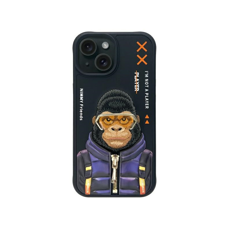 Kryt Nimmy NIMMY COOL&CUTE 2.0 pro iPhone 15 - black