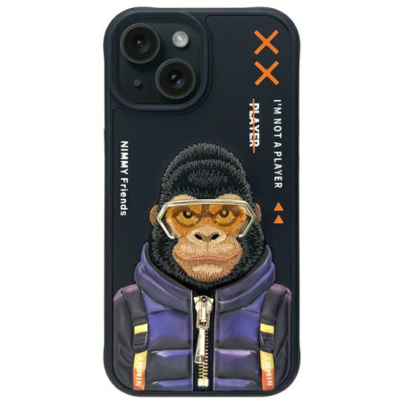 Kryt Nimmy NIMMY COOL&CUTE 2.0 pro iPhone 15 - black