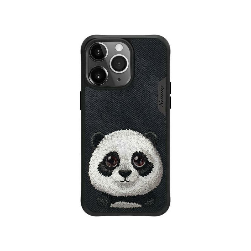 Kryt Nimmy NIMMY BIG EYED PET 2.0 pro iPhone 15 Pro - černý