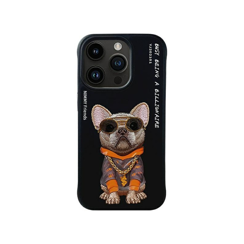 Kryt Nimmy COOL DOG CASE pro iPhone 15 Pro - černý
