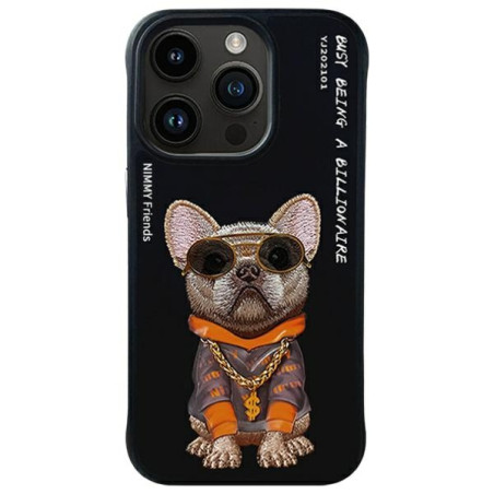 Kryt Nimmy COOL DOG CASE pro iPhone 15 Pro - černý