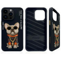 Kryt Nimmy COOL DOG CASE pro iPhone 15 Pro - černý
