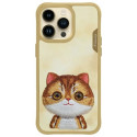 Kryt Nimmy BIG EYED PET 2.0 pro iPhone 15 Pro - zelený