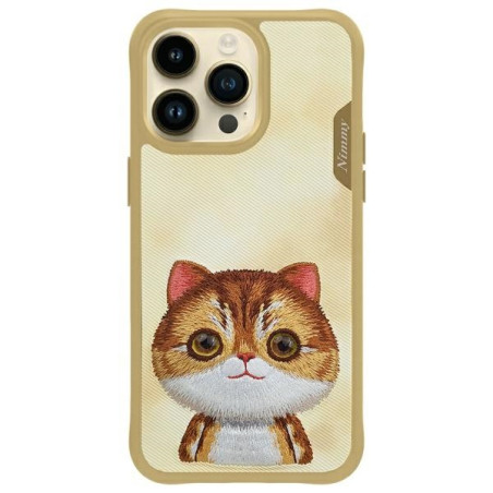 Kryt Nimmy BIG EYED PET 2.0 pro iPhone 15 Pro - zelený