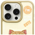 Kryt Nimmy Cool&Cute 2.0 pro iPhone 15 Pro - zelený