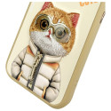 Kryt Nimmy Cool&Cute 2.0 pro iPhone 15 Pro - zelený
