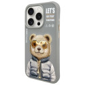Kryt Nimmy Cool&Cute 2.0 iPhone 15 Pro - šedý