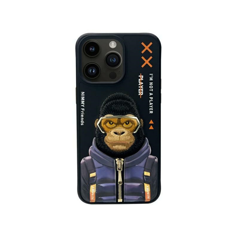 Kryt Nimmy NIMMY COOL&CUTE 2.0 pro iPhone 15 Pro Max - černý
