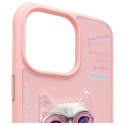 Kryt Nimmy Cool&Cute 2.0 pro iPhone 15 Pro Max - růžová