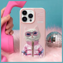 Kryt Nimmy Cool&Cute 2.0 pro iPhone 15 Pro Max - růžová
