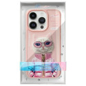 Kryt Nimmy Cool&Cute 2.0 pro iPhone 15 Pro Max - růžová