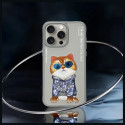 Kryt Nimmy COOL CAT pro iPhone 15 Pro Max - šedý