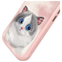 Kryt Nimmy Big Eyed Pet 2.0 pro iPhone 16 - růžový
