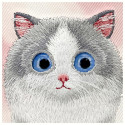 Kryt Nimmy Big Eyed Pet 2.0 pro iPhone 16 - růžový
