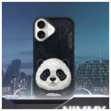 Kryt Nimmy BIG EYED PET 2.0 pro iPhone 16 - černý