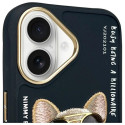 Kryt Nimmy NIMMY GLASSES COOL DOG iPhone 16 - černý