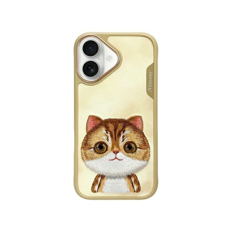 Kryt Nimmy NIMMY BIG EYED PET 2.0 pro iPhone 16 - zelený
