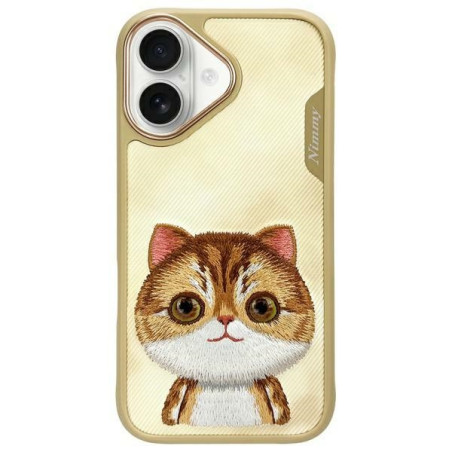 Kryt Nimmy BIG EYED PET 2.0 pro iPhone 16 - zelený