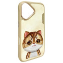 Kryt Nimmy BIG EYED PET 2.0 pro iPhone 16 - zelený