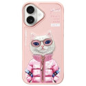 Kryt Nimmy COOL&cute 2.0 pro iPhone 16 - růžový