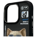 Kryt Nimmy Cool&Cute 2.0 pro iPhone 16 Pro - černá