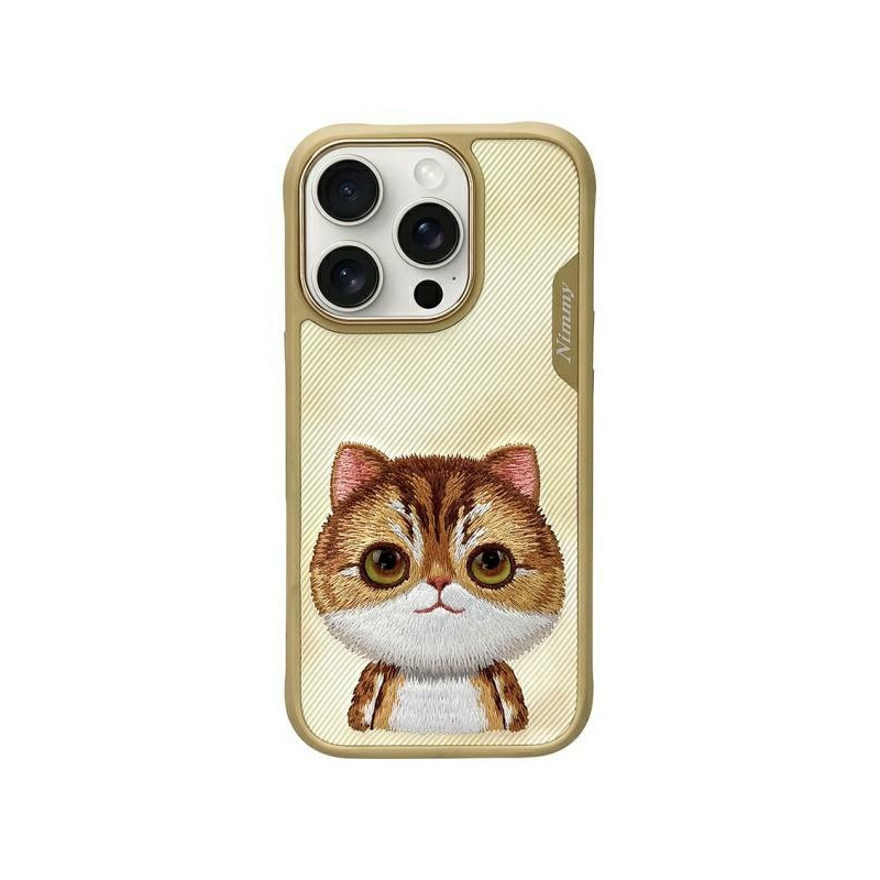 Kryt Nimmy NIMMY BIG EYED PET 2.0 pro iPhone 16 Pro - zelený