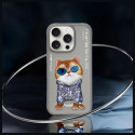 Kryt Nimmy COOL CAT CASE pro iPhone 16 Pro - šedý
