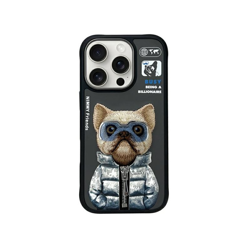 Kryt Nimmy NIMMY COOL&CUTE 2.0 pro iPhone 16 Pro Max - černý