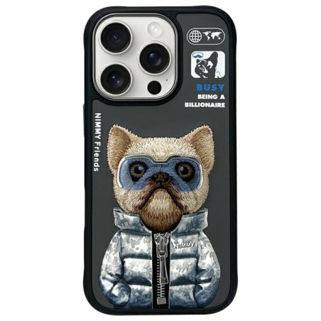 Kryt Nimmy COOL&CUTE 2.0 pro iPhone 16 Pro Max - černý
