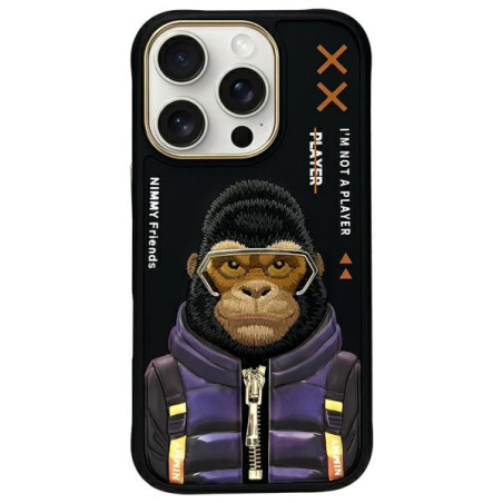 Kryt Nimmy NIMMY COOL&CUTE 2.0 iPhone 16 Pro Max - černý