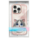 Kryt Nimmy NIMMY BIG EYED PET 2.0 pro iPhone 16 Pro Max - růžová