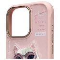 Kryt Nimmy Cool&Cute 2.0 pro iPhone 16 Pro Max – růžová