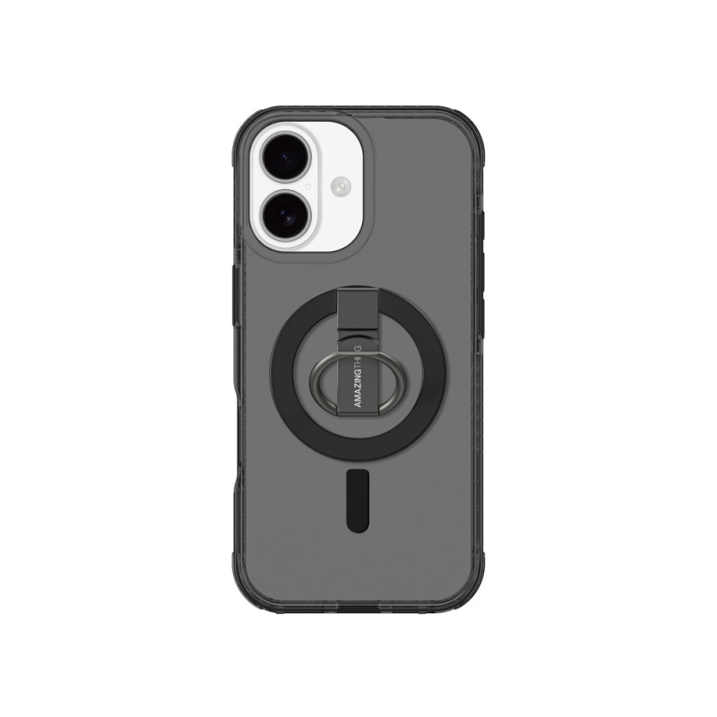 Kryt AmazingThing TITAN PRO GRIP RING SET pro iPhone 17 - černý