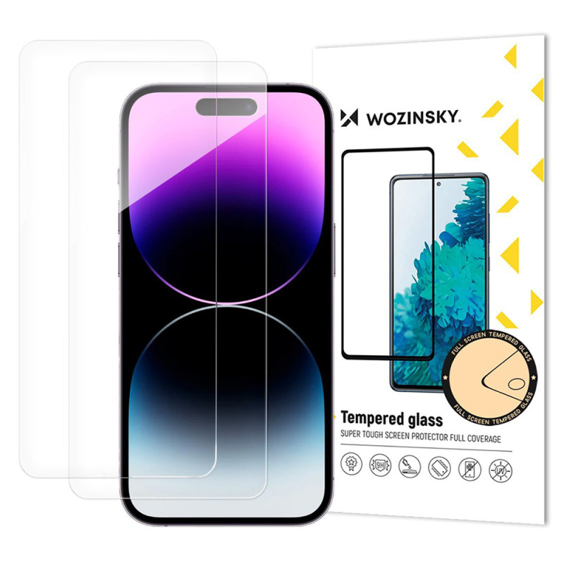 Ochranné sklo Wozinsky WOZINSKY TEMPERED GLASS (set of 2) pro iPhone 17 Air - transparentní