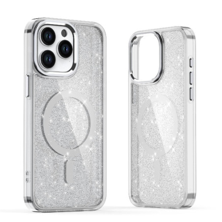Kryt Hurtel GLITTER pro iPhone 17 Pro Max - semi-transparent