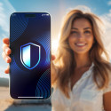 Ochranné sklo 3mk HardGlass Matt Max pro iPhone 17 Air - matné