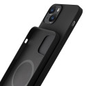 Kryt 3mk HARDY Silicone MagCase iPhone 14 Plus - šedá