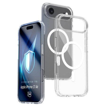 Kryt 3mk Armor MagCase pro iPhone 17 Air - transparentní