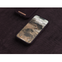 NJORD Eldur MagSafe Kryt z lososí kůže pro iPhone 13 Pro Max, lilkově červený