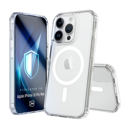 Kryt 3mk ARMOR MagCase pro iPhone 16 Pro Max – transparent