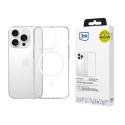 Kryt 3mk Armor MagCase pro iPhone 15 Pro transparentní